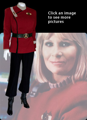 Janice Rand's Class A Maroon Uniform