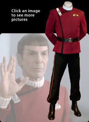 Captain Spock's Class A Maroon Uniform